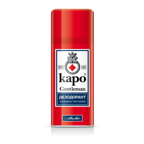 Kapo Gentleman Део спрей против изпотяване за мъже 150 мл