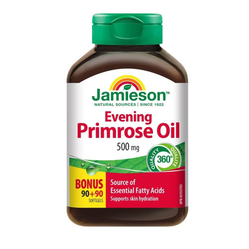 Jamieson Primrose Оil Масло от Вечерна иглика 500 mg x 90 + 90 капсули