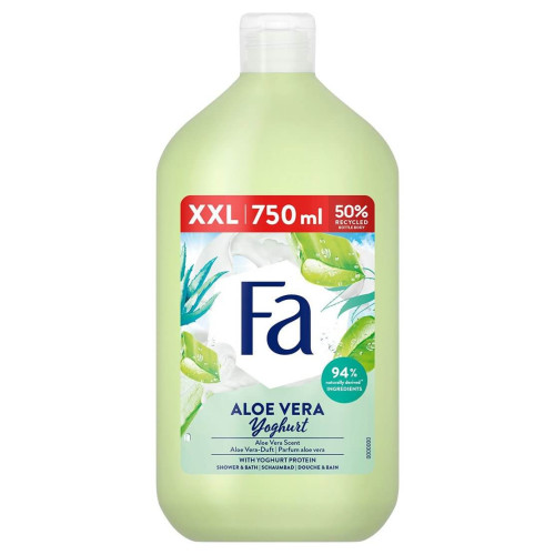 Fa Shower & Bath Aloe Vera Yoghurt Душ-гел и пяна за вана 750 мл