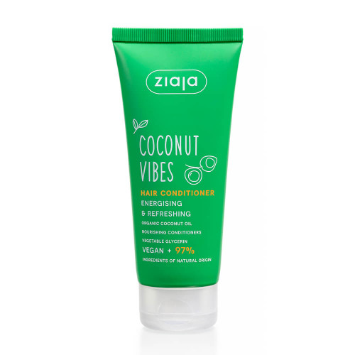 Ziaja Coconut Vibes Балсам за коса за блясък с био кокос и растителен глицерин 100 мл