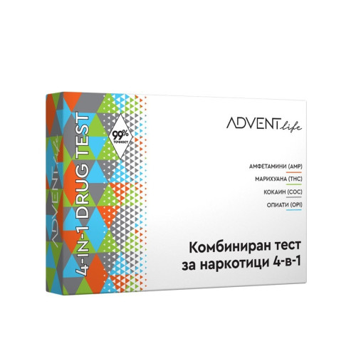 Комбиниран тест за наркотици Advent Life AllTest MULTIDRUG
