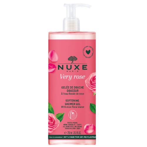 Nuxe Very Rose Душ гел за тяло 750 мл
