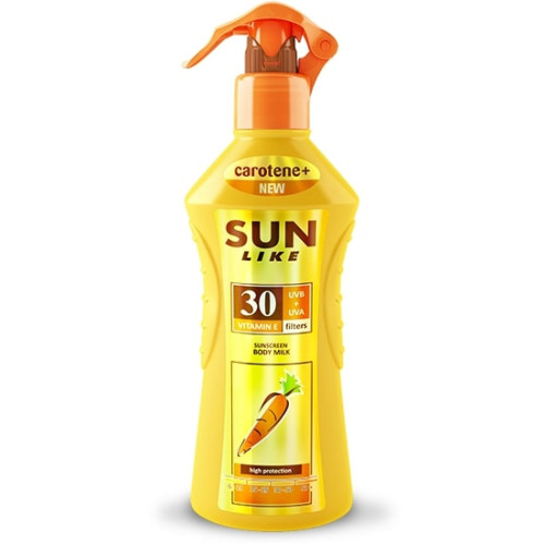 Sun Like Слънцезащитно мляко за тяло SPF30 200 мл