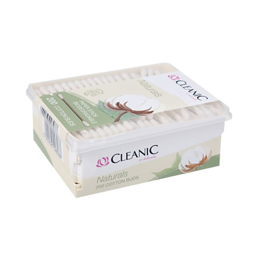 Cleanic Naturals Биоразградими клечки за уши х200 бр