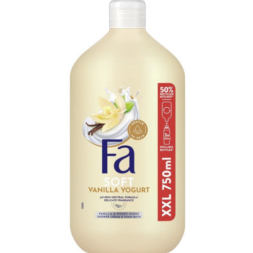 Fa Душ гел Yoghurt Vanilla Honey 750 мл