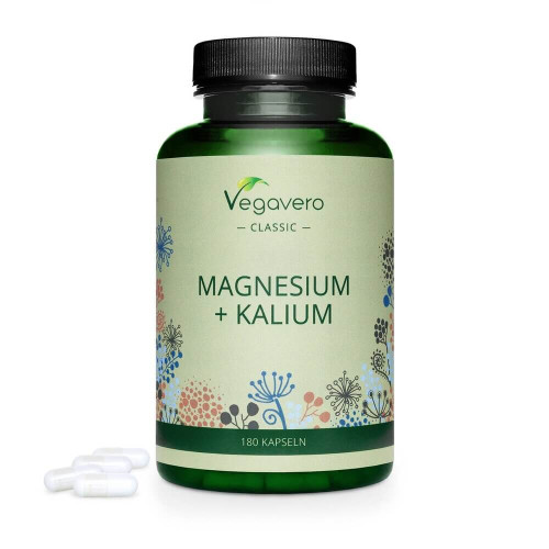 Vegavero Магнезий + Калий х 180 капсули
