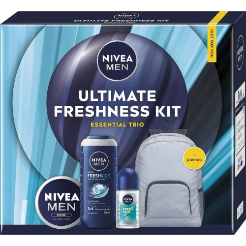 Nivea Men Xmas'25 Ultimate Freshness Kit Essential Trio Промо комплект