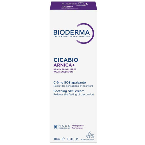 Bioderma Cicabio Arnica+ Възстановяващ крем за синини и охлузвания 40 мл