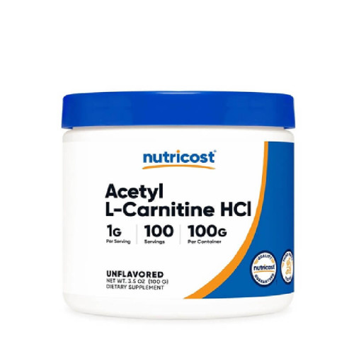 Nutricost Ацетил-Л-Карнитин 100 g