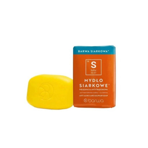 Barwa Sulphur Anti-acne Серен сапун 100 г