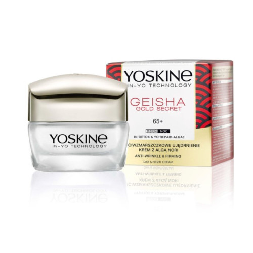 Yoskine Geisha Изглаждащ дневен и нощен крем против бръчки 65+ 50 мл