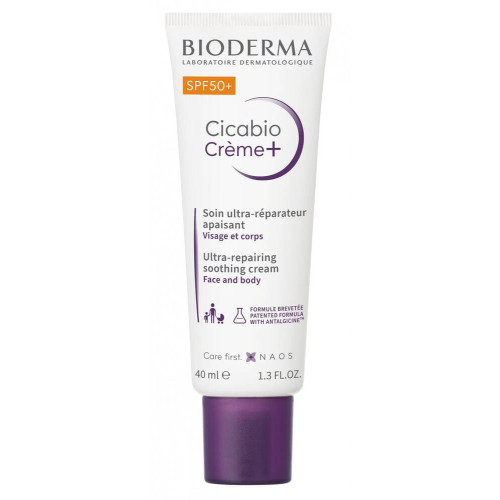 Bioderma Cicabio Creme+ Възстановяващ крем прoтив хиперпигментации SPF50+ 40 мл