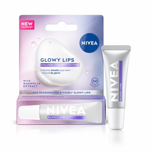 Nivea Glowy Lips Гланц за устни 10 мл