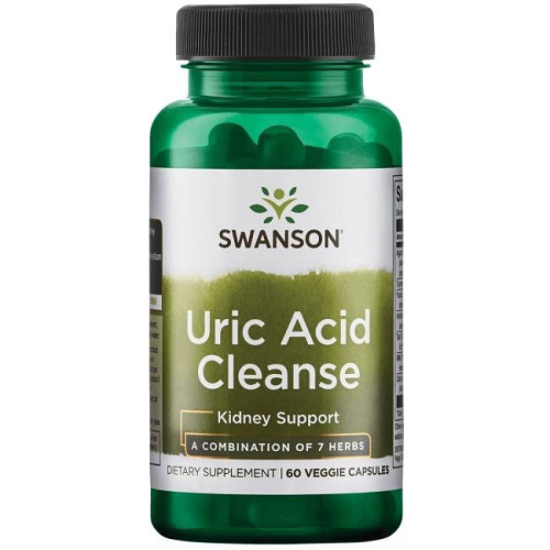 Swanson Uric Acid Cleanse За прочистване от пикочната киселина 428.75 мг х 60 капсули