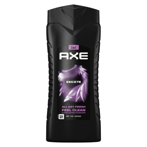 AXE Excite Душ гел 3в1 за мъже 400 мл