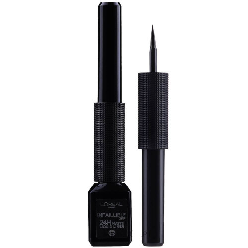 L’Oreal Infallible Grip 24H Течна очна линия с матов ефект 05 Vinyl Black