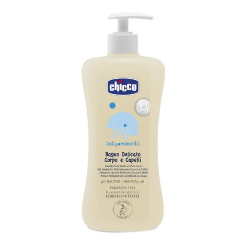 Chicco Baby Moments Corpo e Capelli Шампоан за коса и тяло 500 мл Artsana Italia