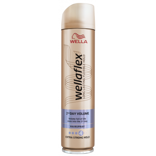 Wella Wellaflex 2 Days Volume Лак за коса за обем със силна фиксация 4 250 мл Procter&Gamble