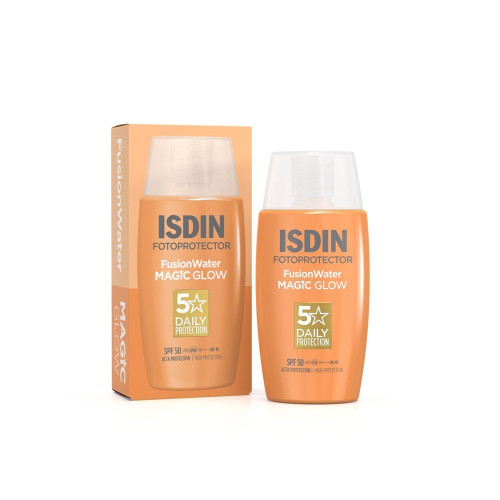 ISDIN Fotoprotector Fusion Water Слънцезащитен флуид с озаряващо действие SPF50 50 мл