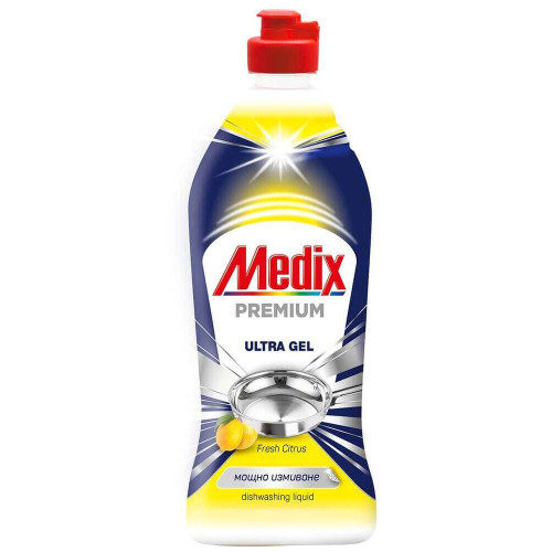 Medix Premium Gel Kонцентриран гел за съдове Цитрус 750 мл