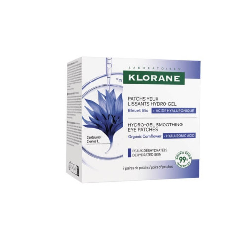 Klorane Bleuet Пачове със синя метличина и хиалуронова киселина 7 х 2 бр