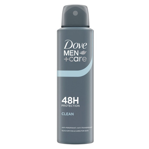 Dove Men+ Care Clean Дезодорант против изпотяване за мъже 150 мл
