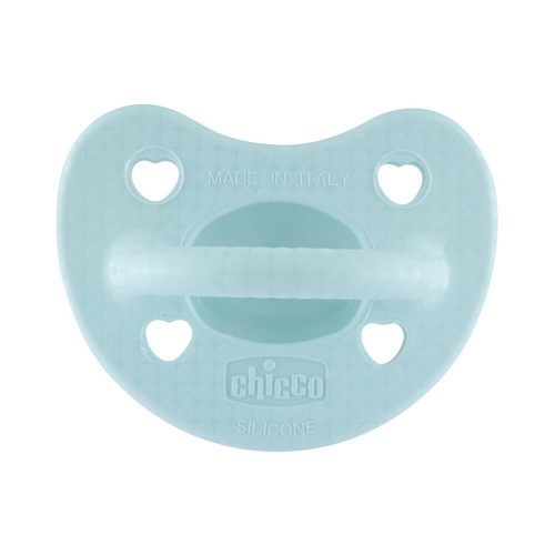 Chicco Soft Lux Залъгалка 2-6М синьо