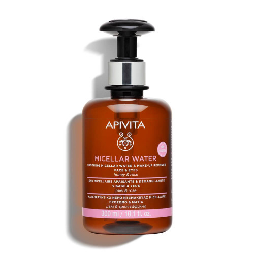 Apivita Cleansing Почистваща мицеларна вода за лице и очи 300 мл