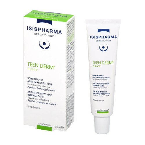 Teen Derm α-Pure Крем за интензивна грижа 30 мл Isis Pharma