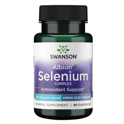 Swanson Selenium Complex Селен комплекс 200 мкг х 90 капсули
