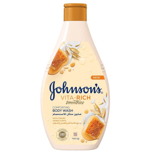 Johnson's Vita-Rich Душ гел с йогурт, овес и мед 400 мл