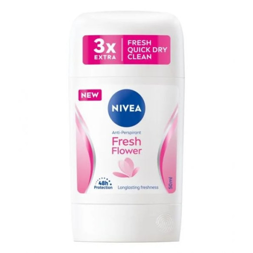 Nivea Fresh Flower Дезодорант стик против изпотяване за жени 50 мл