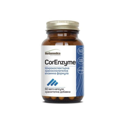 Herbamedica CorEnzyme КорЕнзим 300 мг х 60 капсули