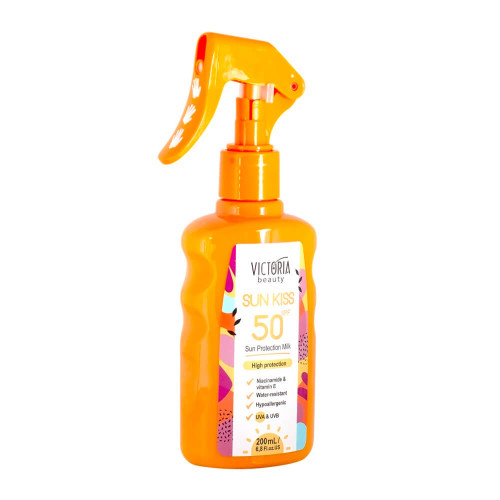Victoria Beauty Слънцезащитно мляко за тяло Sun Kiss SPF50 200 мл