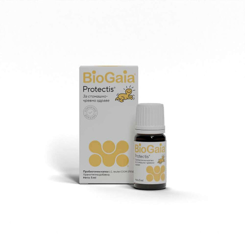 BioGaia Protectis Пробиотични капки за стомашно-чревно здраве за бебета и деца 5 мл