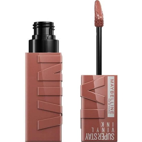 Maybelline Superstay Vinyl Ink Дълготрайно течно червило с блестящ ефект 120 Punchy
