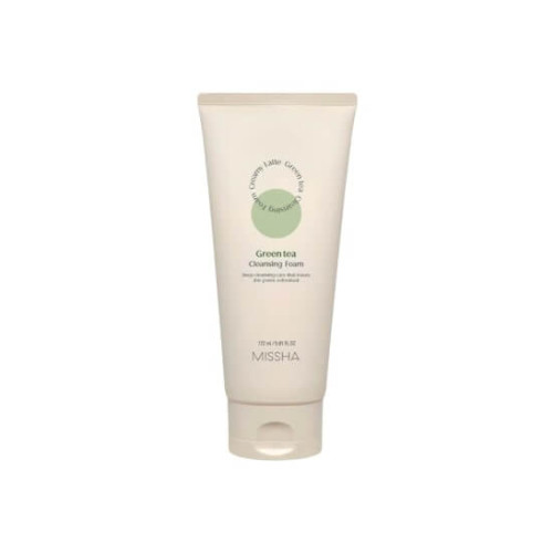 Missha Creamy Latte Почистваща пяна зелен чай 172 мл