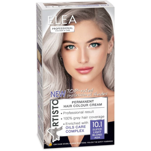 Elea Professional Artisto Крем боя за коса 10.1 Супер светло рус пепелен