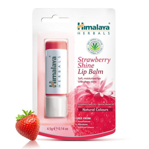 Himalaya Herbals Балсам за устни с ягодов блясък 4.5 гр