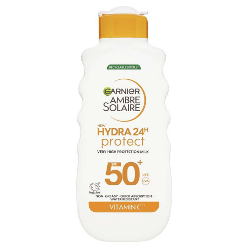 Garnier Ambre Solaire Hydra Protect Слънцезащитно мляко SPF50+ 175 мл