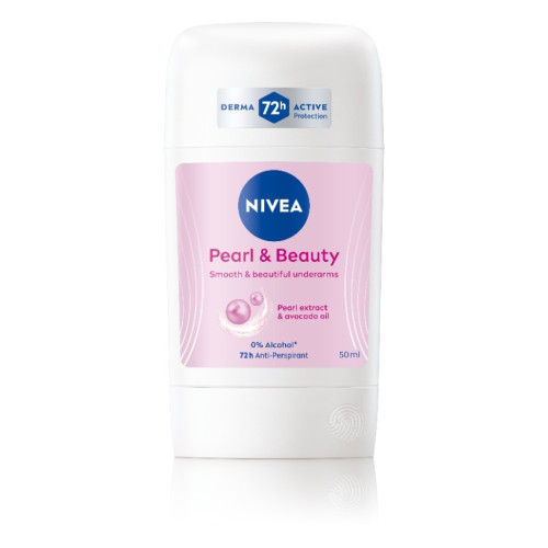 Nivea Pearl & Beauty Дезодорант стик против изпотяване за жени 50 мл