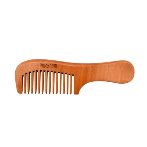 Magnum Natural DS004 Гребен за коса от крушово дърво с дръжка