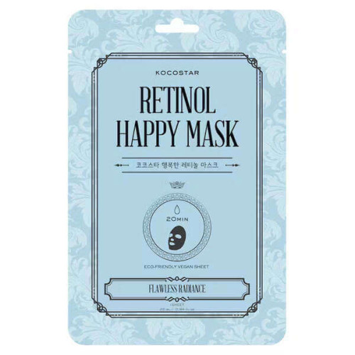 Kocostar Happy Mask Шийт маска с ретинол
