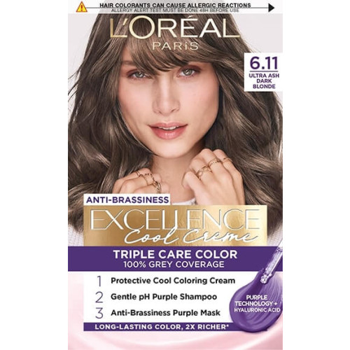 L’Oreal Excellence Cool Creme Боя за коса 6.11 Ultra Ash Dark Brown
