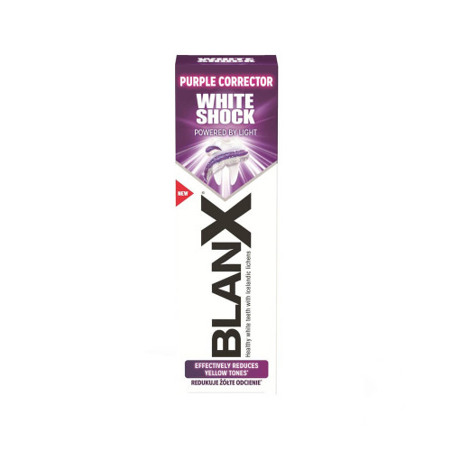 BlanX White Shock Purple Избелваща паста за зъби 75 мл