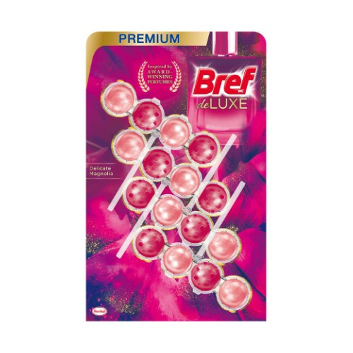 Bref Premium de Luxe Delicate Magnolia Ароматизатор за тоалетна магнолия 4 х 50 гр