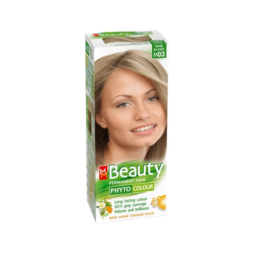 MM Beauty Phyto Colour Трайна фито боя за коса, М03 Пясъчно рус