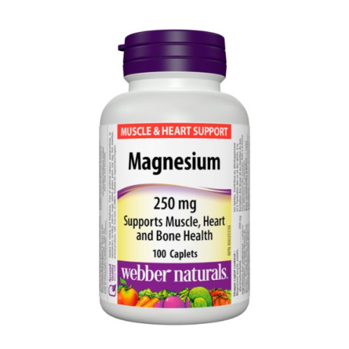 Webber Naturals Магнезий 250 мг х 100 каплети