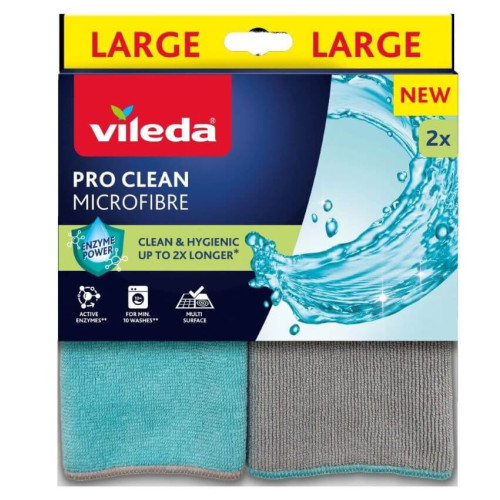 Vileda Pro Clean Микрофибърна кърпа х 2 броя