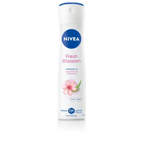 Nivea Fresh Blossom Дезодорант спрей против изпотяване за жени 150 мл